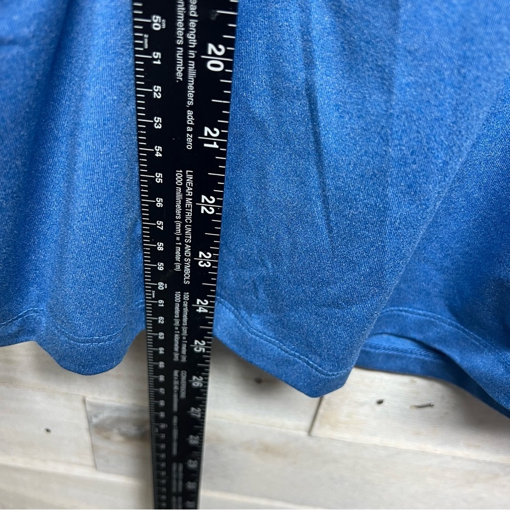 Title Nine Top Womens Medium Blue 1/4 Zip Sunbuster 2.0 Long Sleeve Hiking - Picture 10 of 11